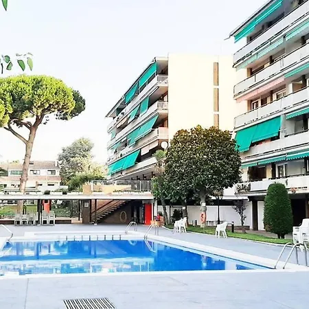 아파트 Llavaneras Beach Front 산 안드레스 데 예바네라스
